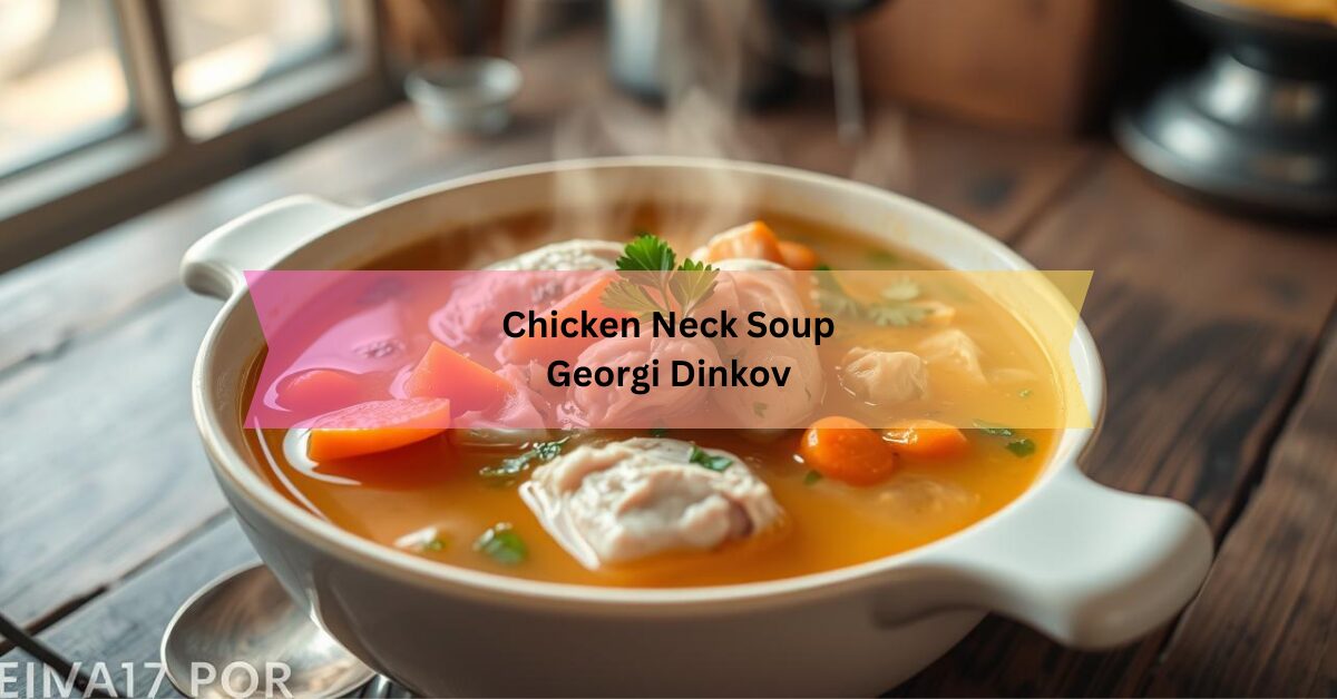 Chicken Neck Soup Georgi Dinkov