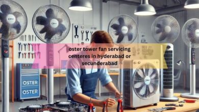 oster tower fan servicing centeres in hyderabad or secunderabad