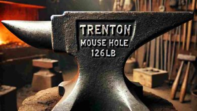 Trenton 126lb Mouse Hole Anvil Identification