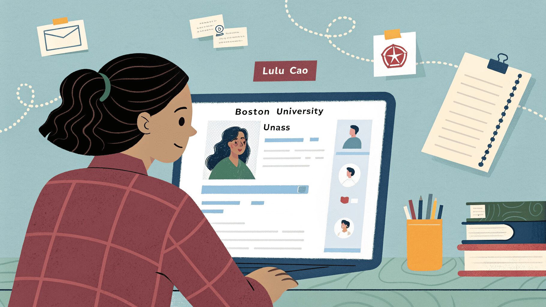Lulu Cao Facebook Boston UMass
